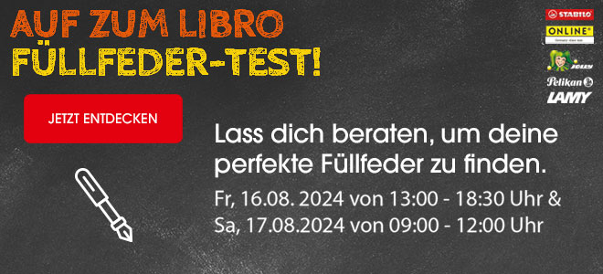 Auf zum Libro Füllfeder Test