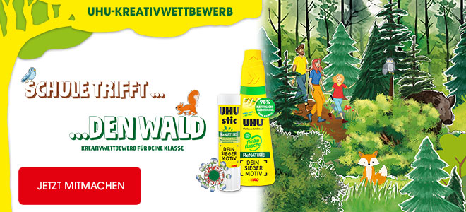 UHU Kreativwettbewerb - Schule trifft... den Wald