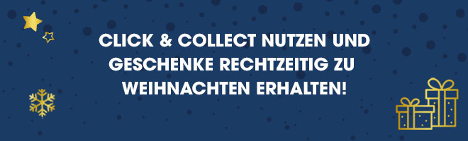 Click & Collect nutzen und Geschenke rechtzeitig zu Weihnachten erhalten!