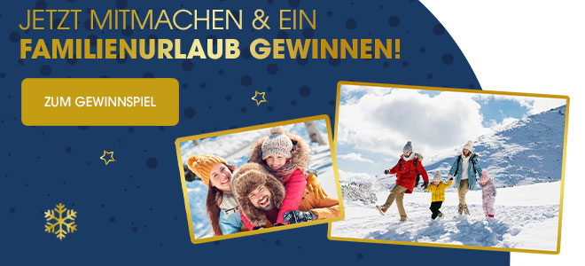 Familienurlaub gewinnen